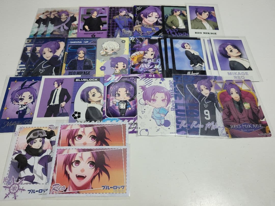 ブルーロック 御影玲王 ふぁぼか ステッカー ぱしゃこれ 特典 トランプ