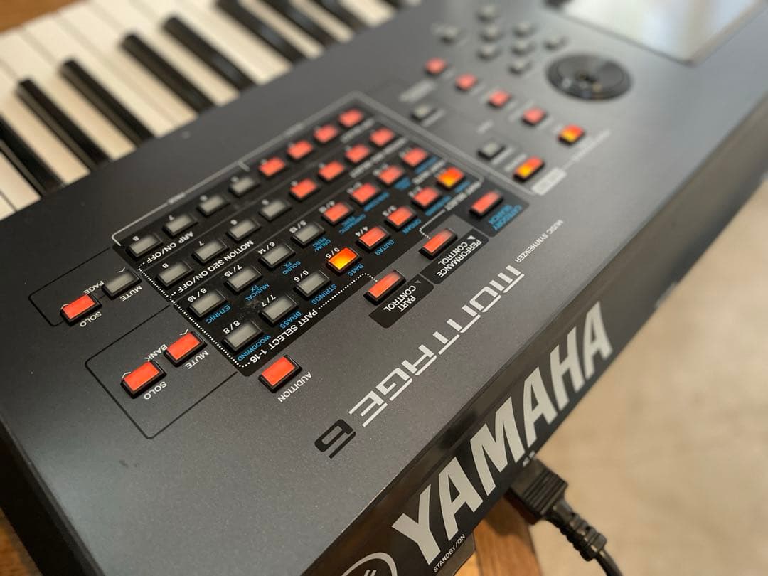 YAMAHA MONTAGE6 montage6 モンタージュ　シンセサイザー