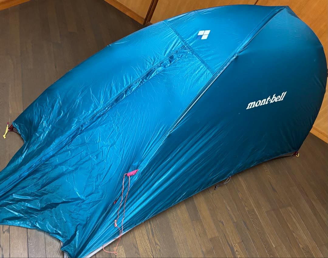 モンベル ステラリッジ テント1 吊下げ式 テント 純正アンダーシート付き