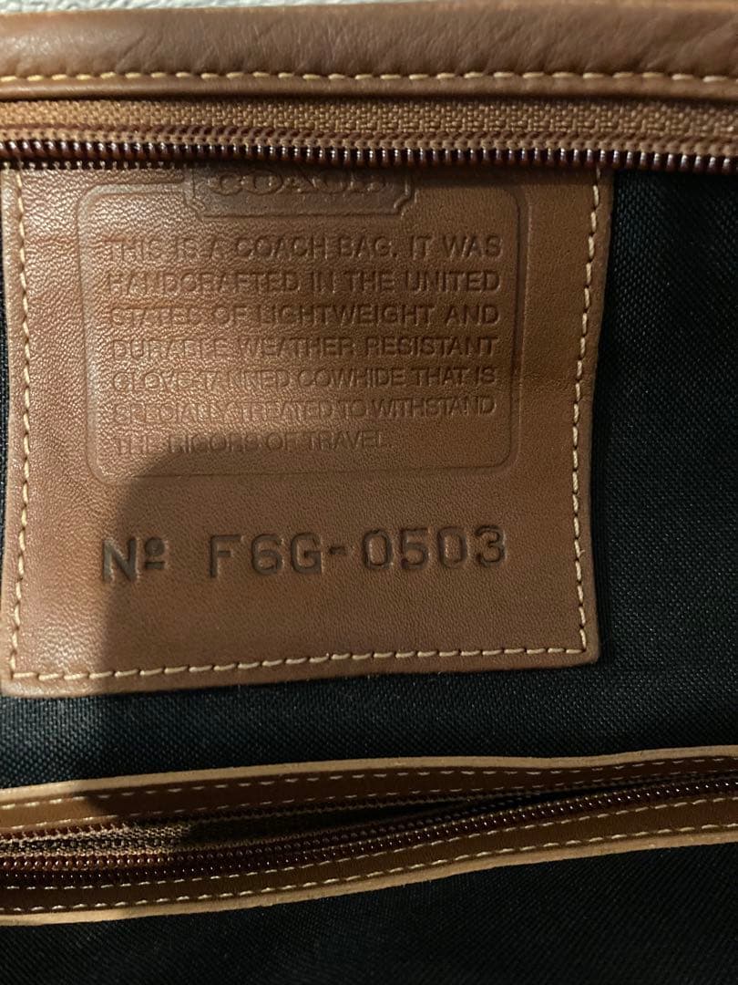 美品　お値下げしました！COACH 2wayボストンバッグ　大容量 ブラウン