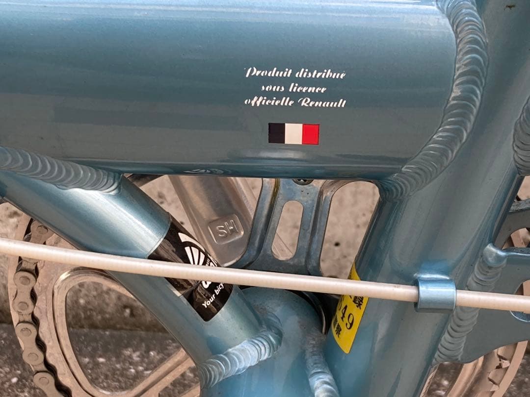 Renault ルノー折りたたみ自転車 収納バッグ付き