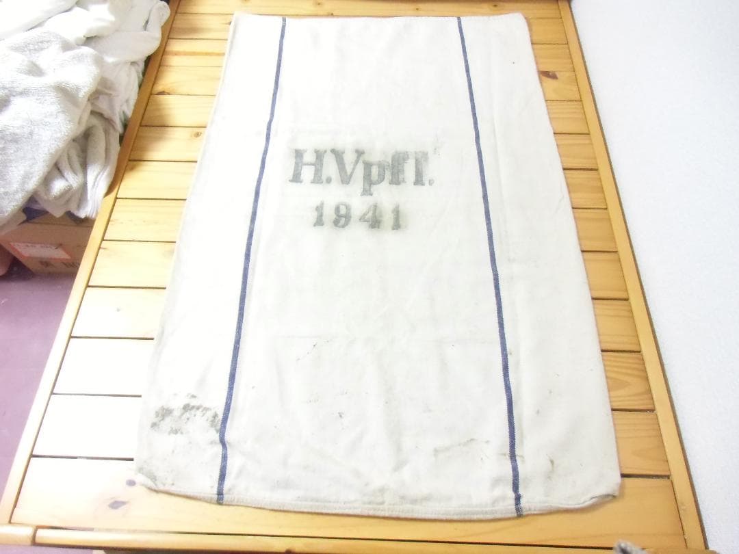 ⊞ドイツ軍＊１９４１＊レーションバッグ/穀物輸送袋（実物）