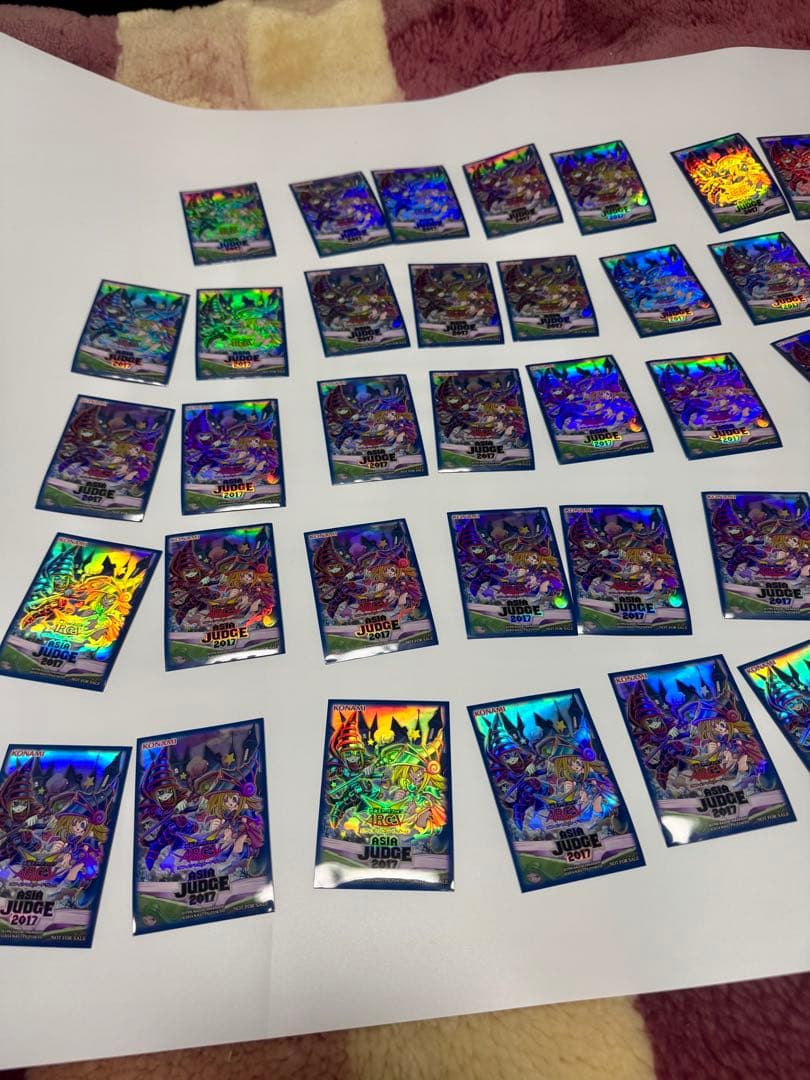 遊戯王 トゥーン ジャッジ　asia judge 2017 スリーブ 130枚