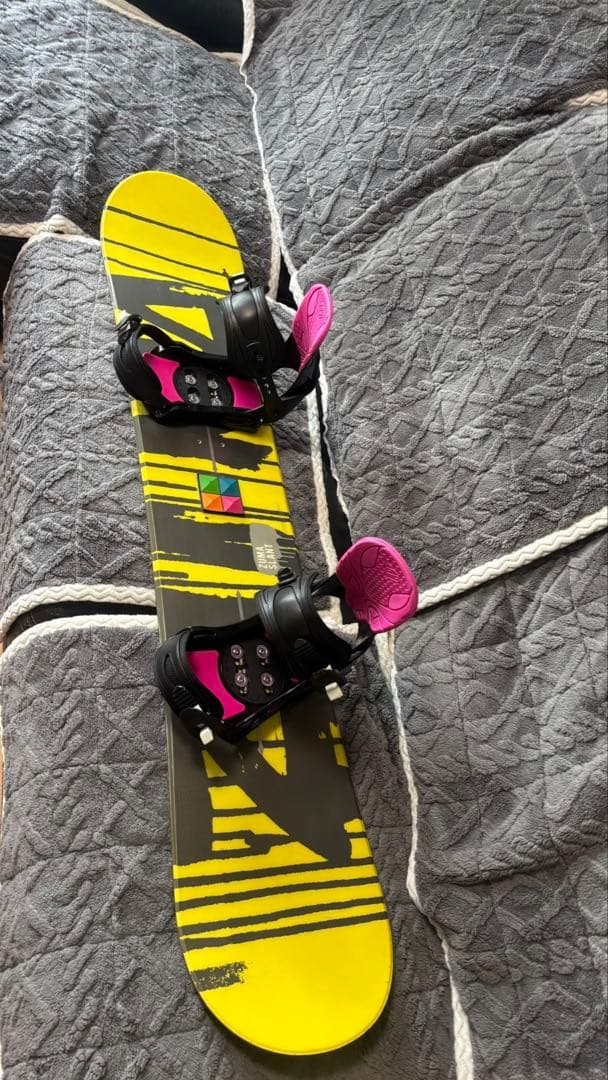 ZUMA SLANT 143cm スノーボード　バインディングセット