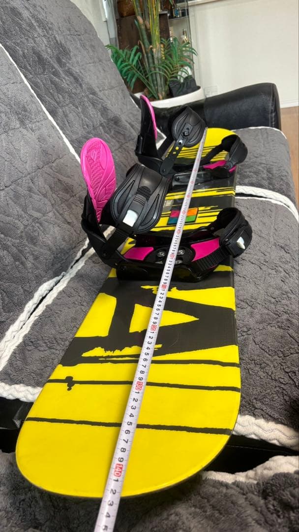 ZUMA SLANT 143cm スノーボード　バインディングセット