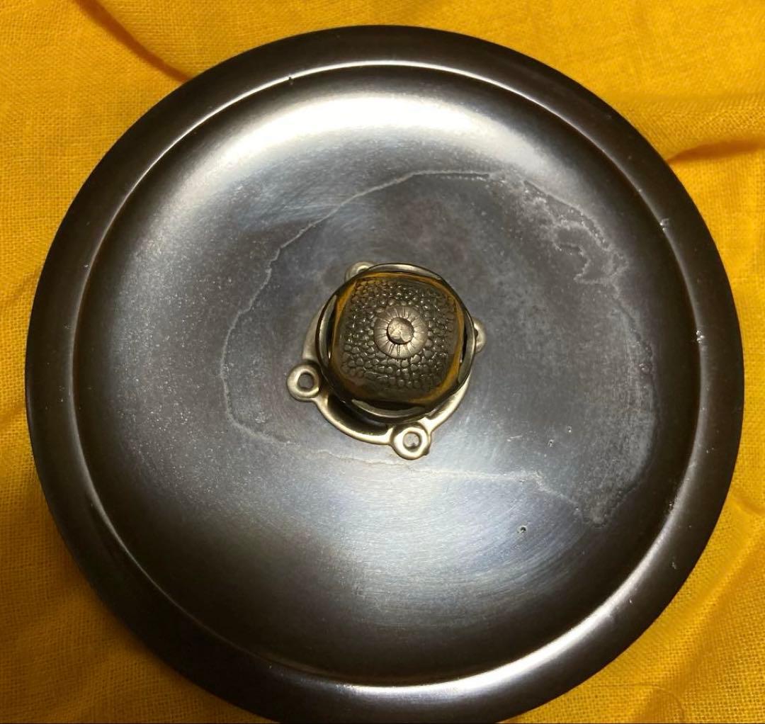 車軸釜、釜師庄司光洞作、未使用品