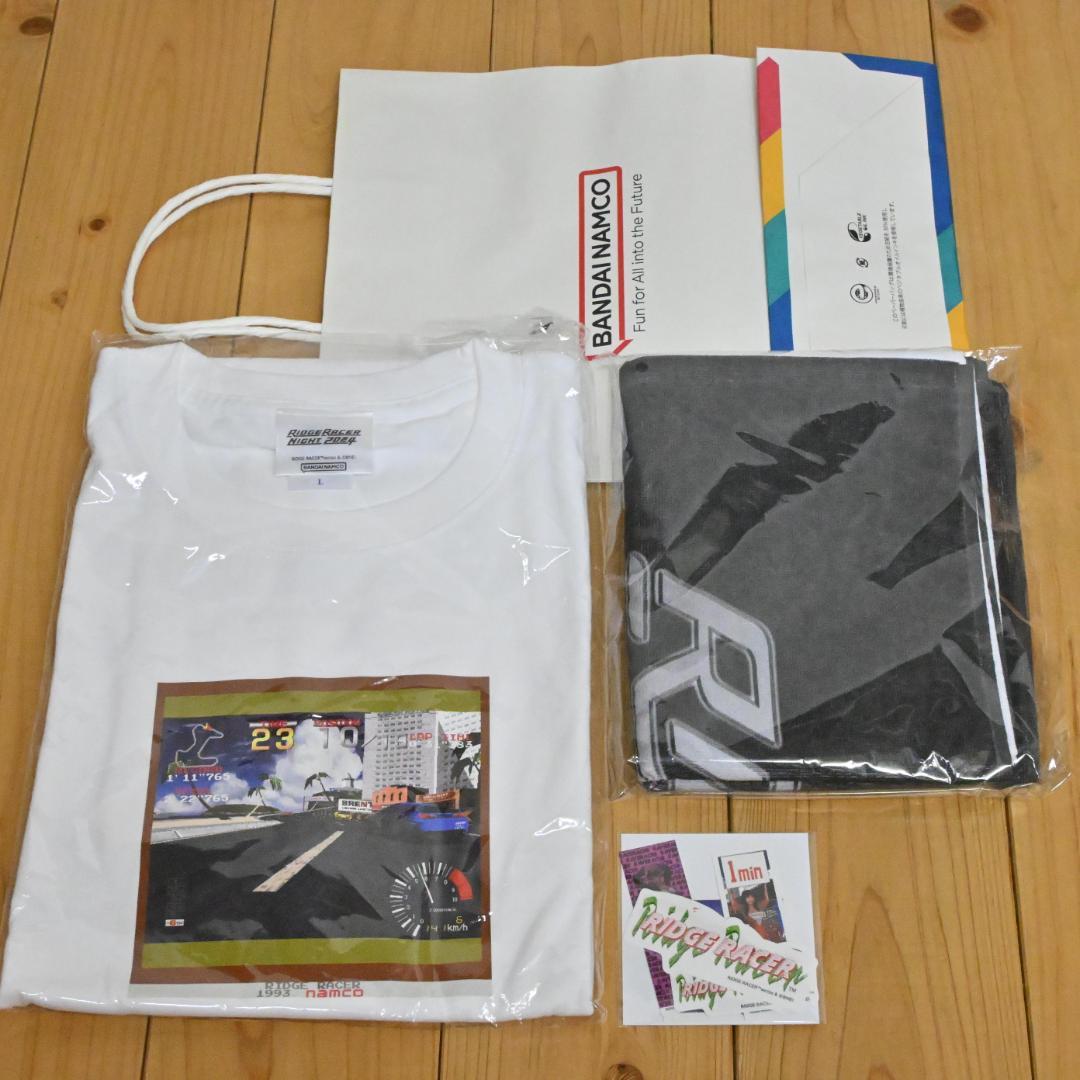 【新品】3点セット・RIDGERACER NIGHT2024公式グッズ・Tシャツ