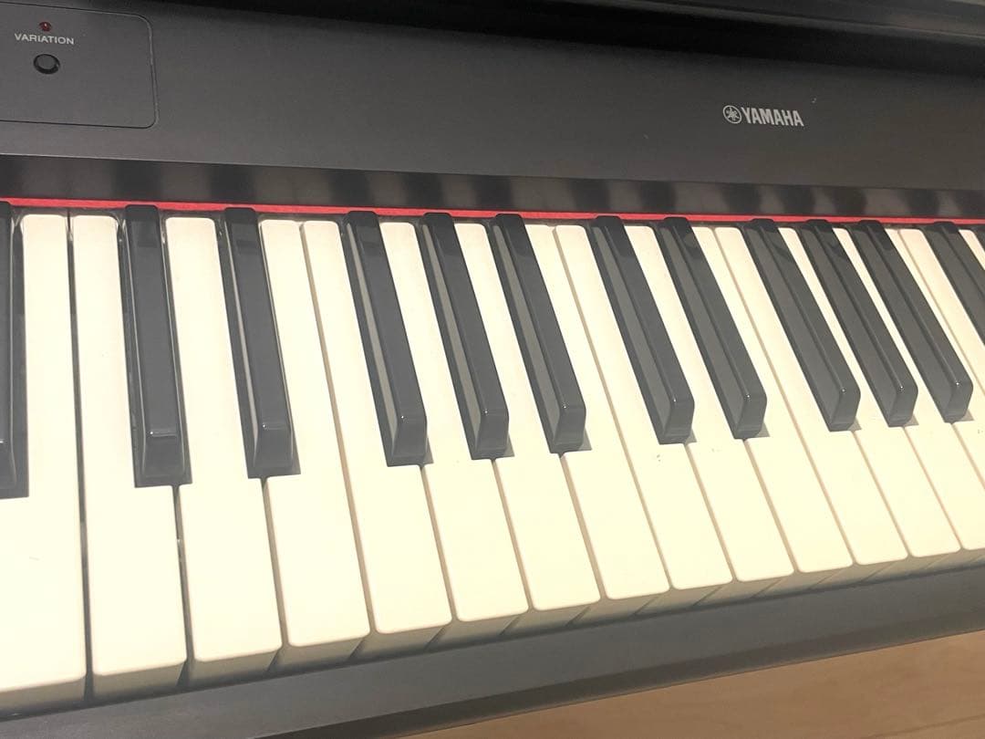 YAMAHA 電子キーボード piaggero NP-11 譜面台・アダプタ付
