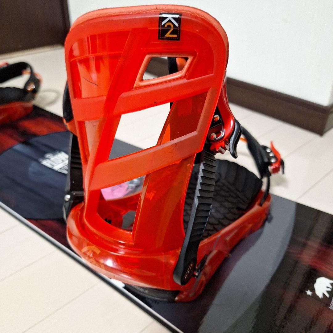 スノーボードセット　フローVERT154　K2HURRITHSANEビンディング