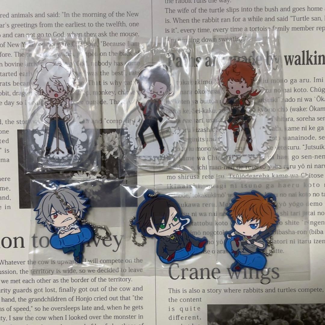 ヒプノシスマイク 左馬刻 銃兎 理鶯 缶バッジ アクキー アクスタ ラバスト