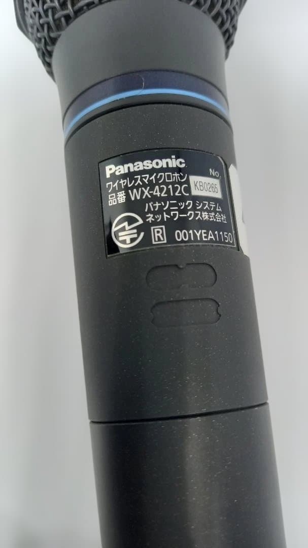 PANASONIC WX-4212C 800MHz ワイヤレスマイク 動作品④