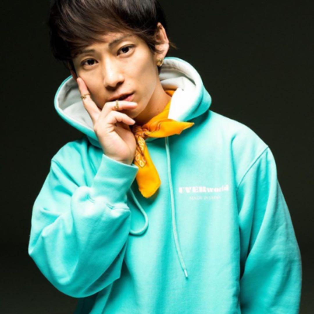 UVERworld パーカー ターコイズブルー XL
