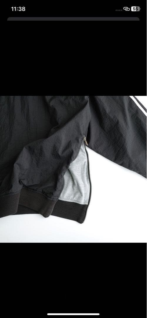 ウェア adidas 90's Pullover nylon Black XL