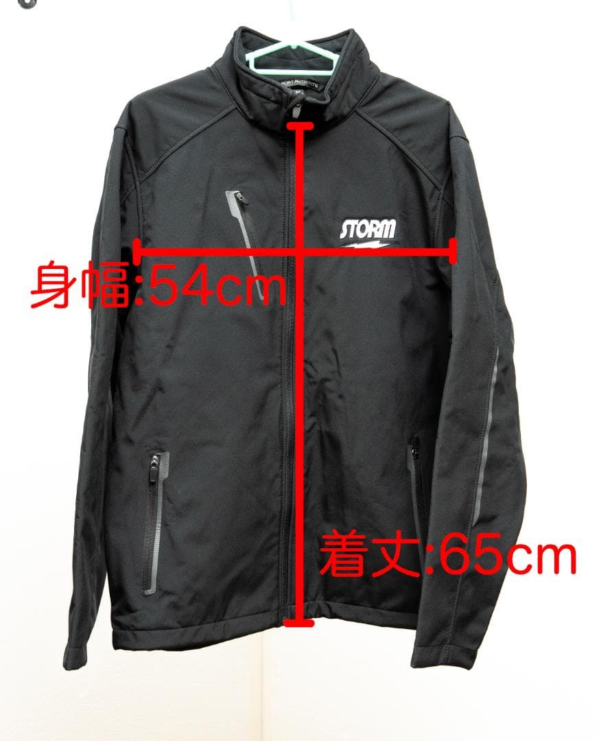 リョウさま専用STORM ソフトシェルジャケット 黒 新品 M（日本Lサイズ）