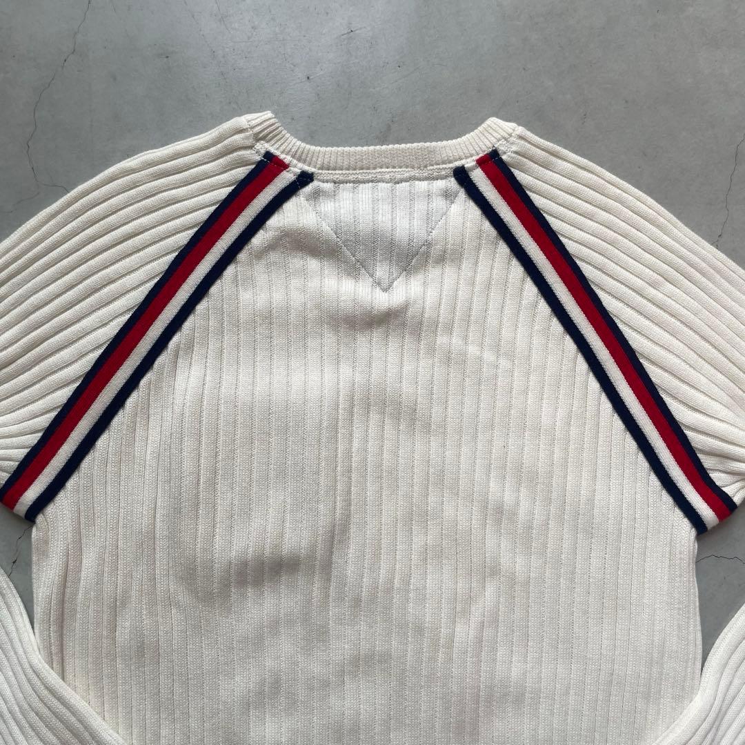   GOLF クルーネックリブ編みセーター　メンズM