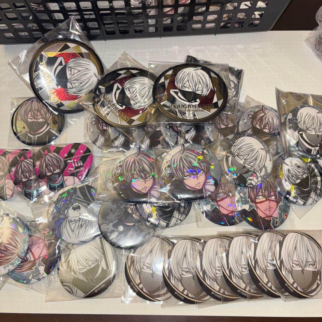 皇后崎迅 桃源暗鬼 缶バッジ まとめ売り レア ホロ 多数