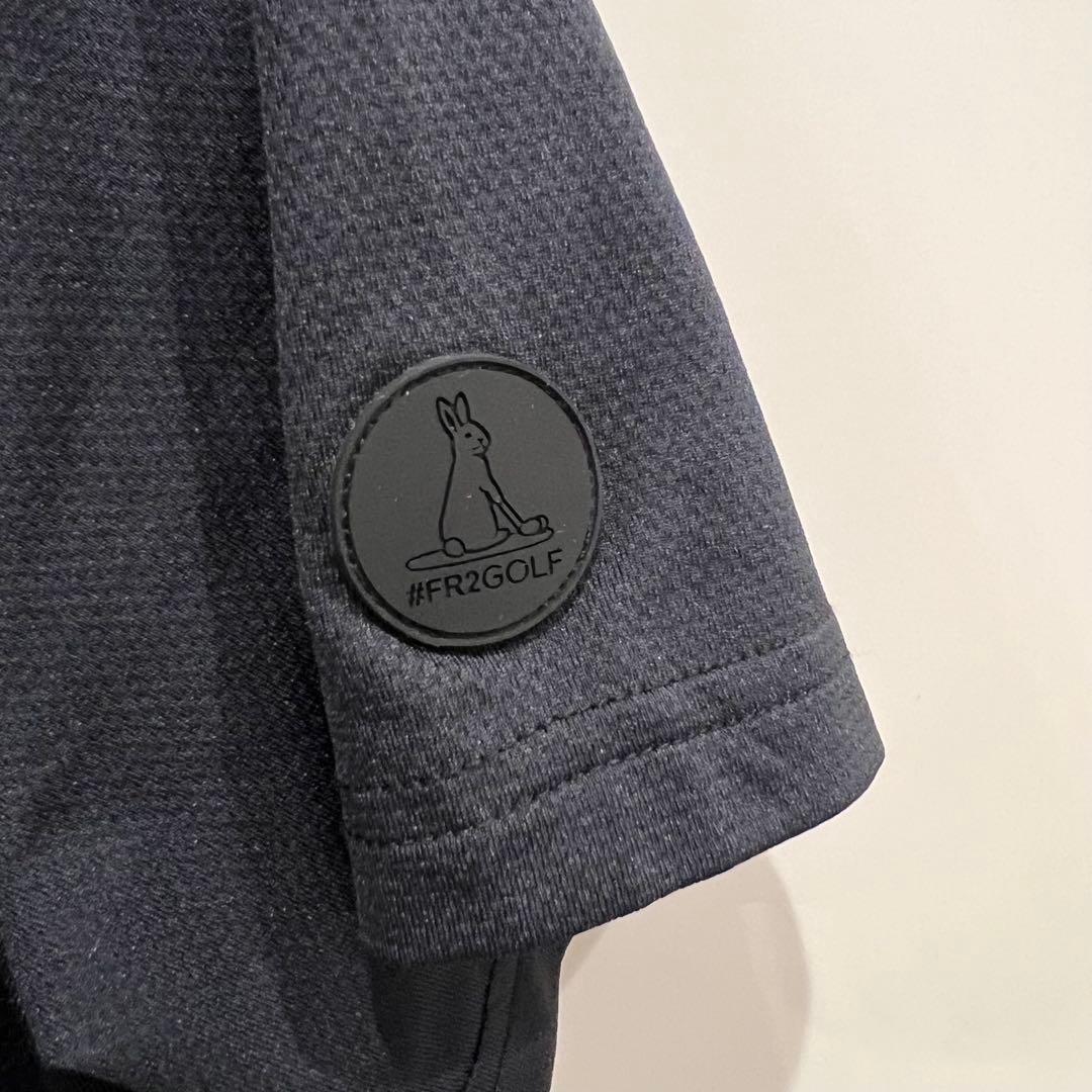 #FR2 GOLF ゴルフ ポロシャツ ブラック 黒 Sサイズ