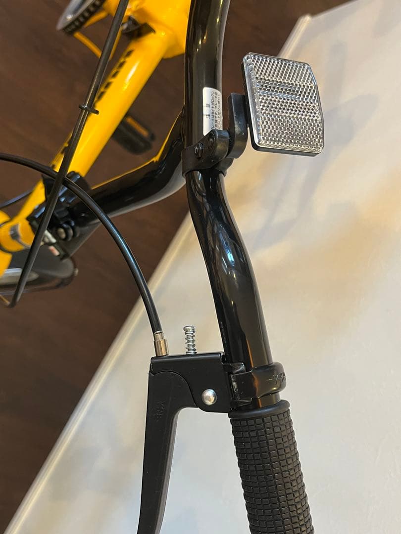 HUMMER 折りたたみ自転車 20インチ　黄色　未使用　送料着払い