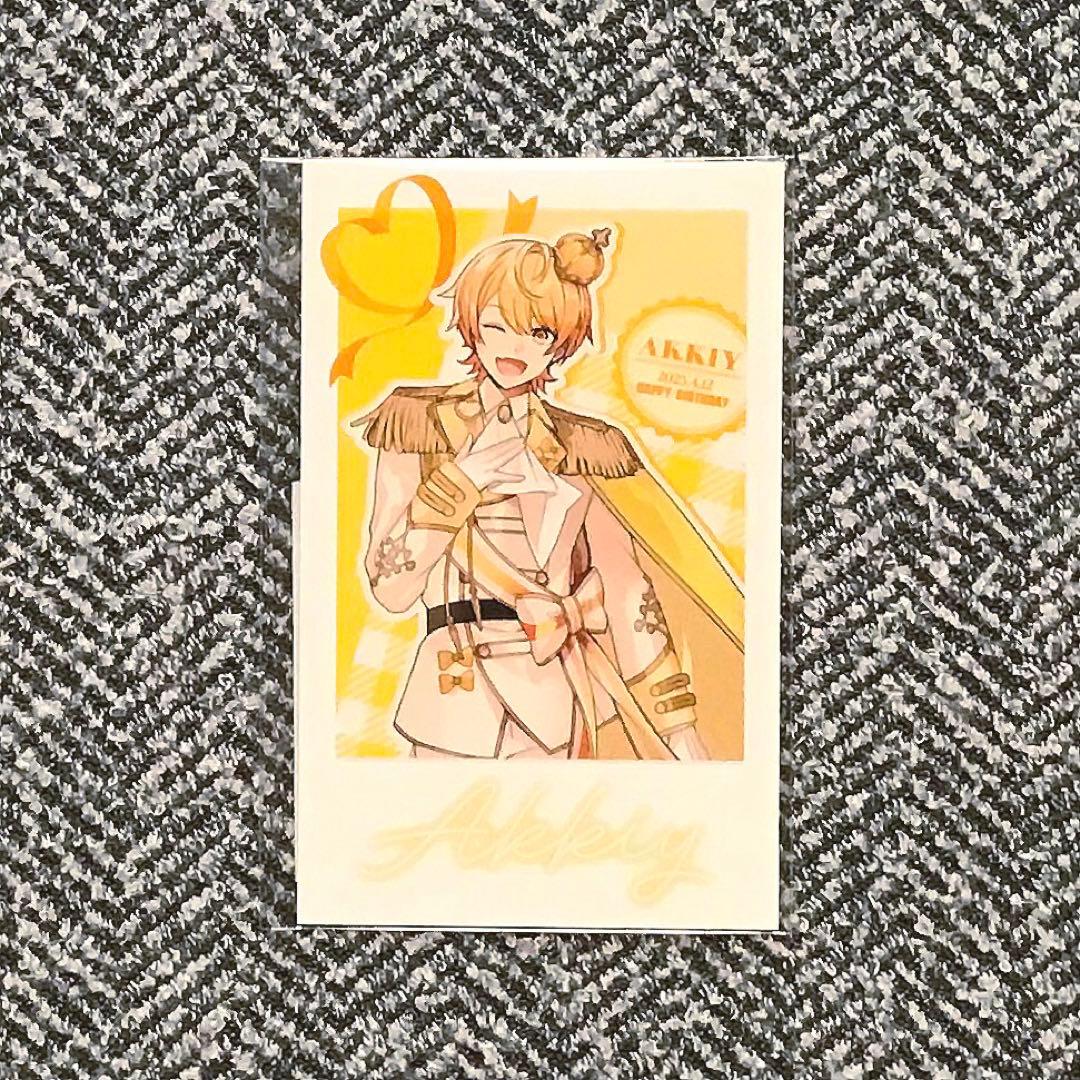 AMPTAK あっきぃ BIRTHDAY イモリ王子ぬいぐるみ アクキー フォト