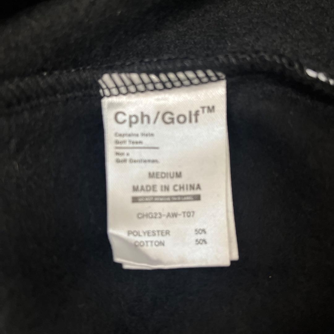 Cph/Golf™ 長袖トレーナー medium 黒/紫