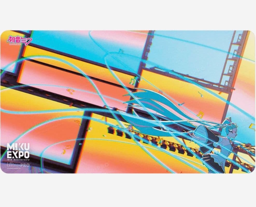 未開封品　ウルトラプロ　初音ミク　プレイマット　MIKU EXPO　10th