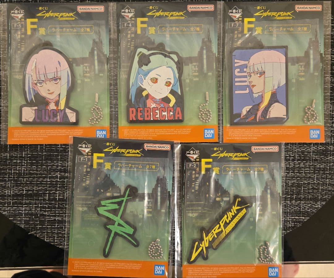 サイバーパンクエッジランナーズ一番くじ　A、B、ラスト、以下まとめてどーぞ売り