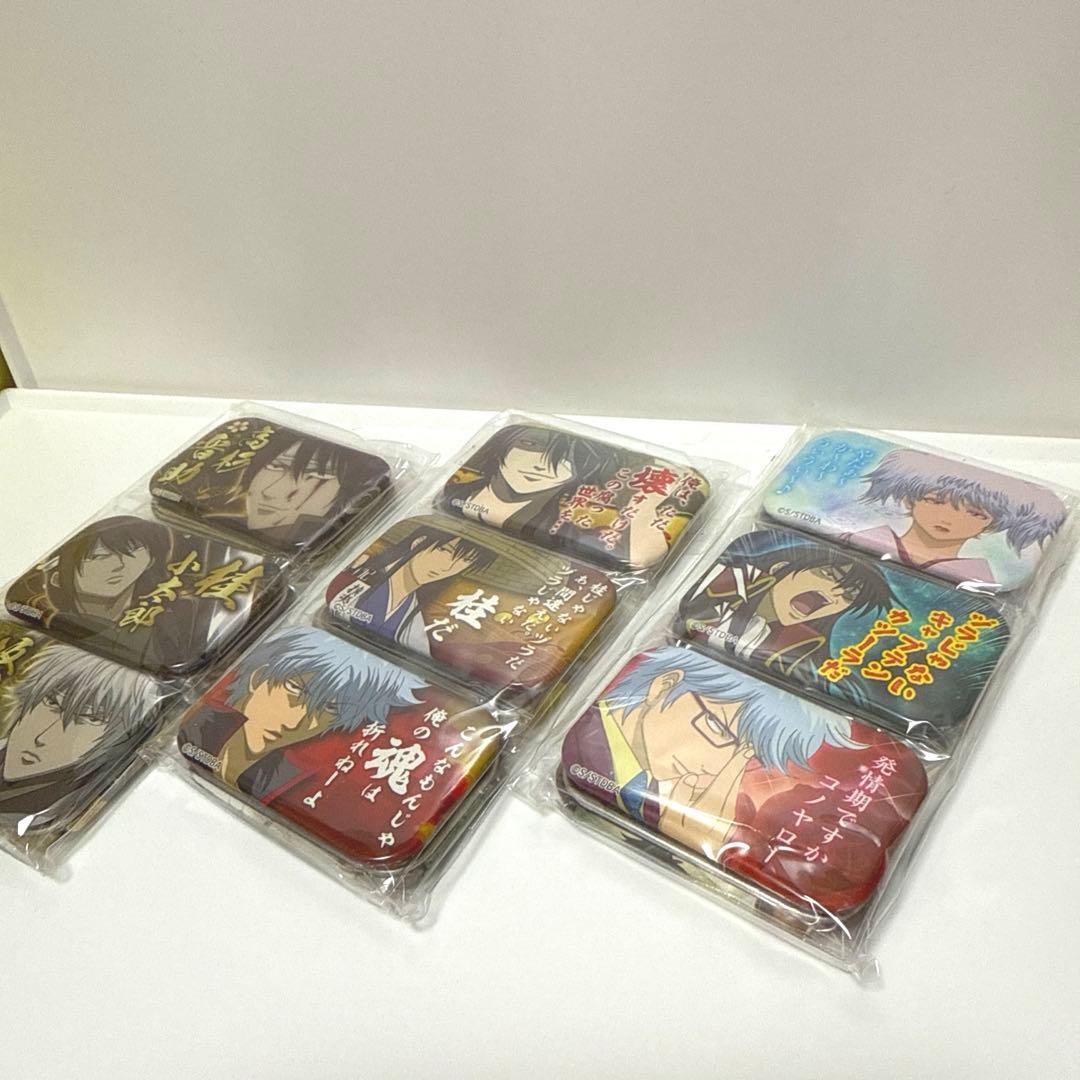 【希少】 銀魂 JF 2017 限定 缶バッジ ジャンプフェスタ 銀時 桂 高杉