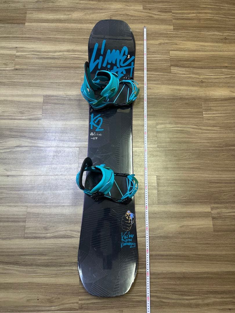 スノーボード K2 149cm ビンディングSalomon size M セット