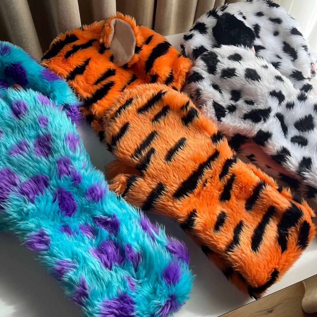 ディズニー サリー ティガー 101匹わんちゃん マフラー ファンキャップ 3種