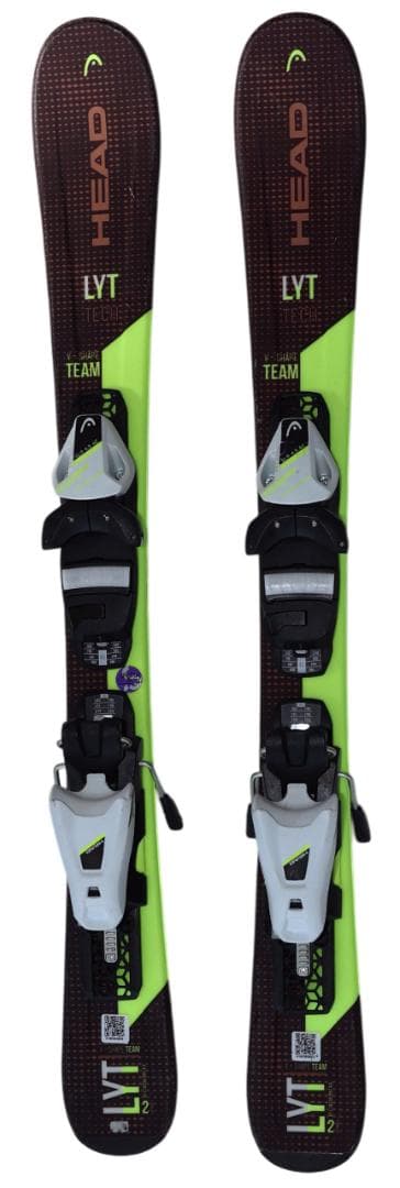 HEAD V-SHAPE TEAM 87cm ジュニア用スキー板+ビンディング