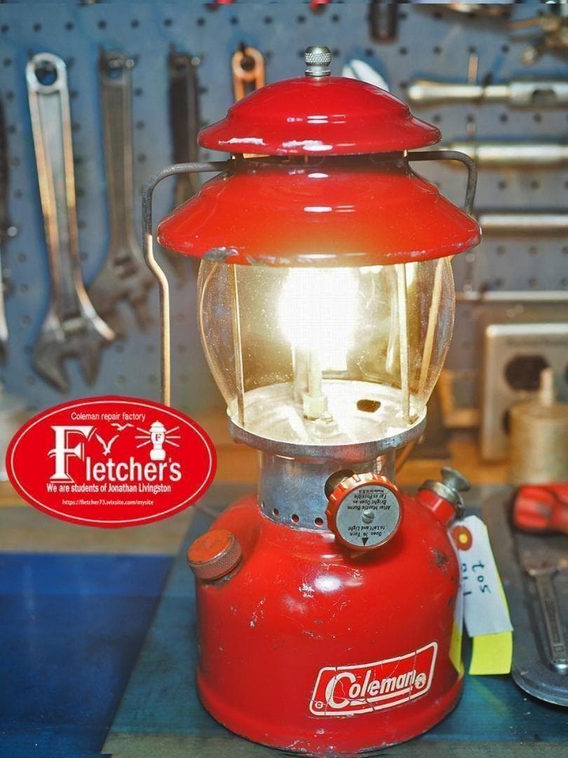 1971年1月 コールマン 200A ランタン (通称ホワイトボーダー) t05
