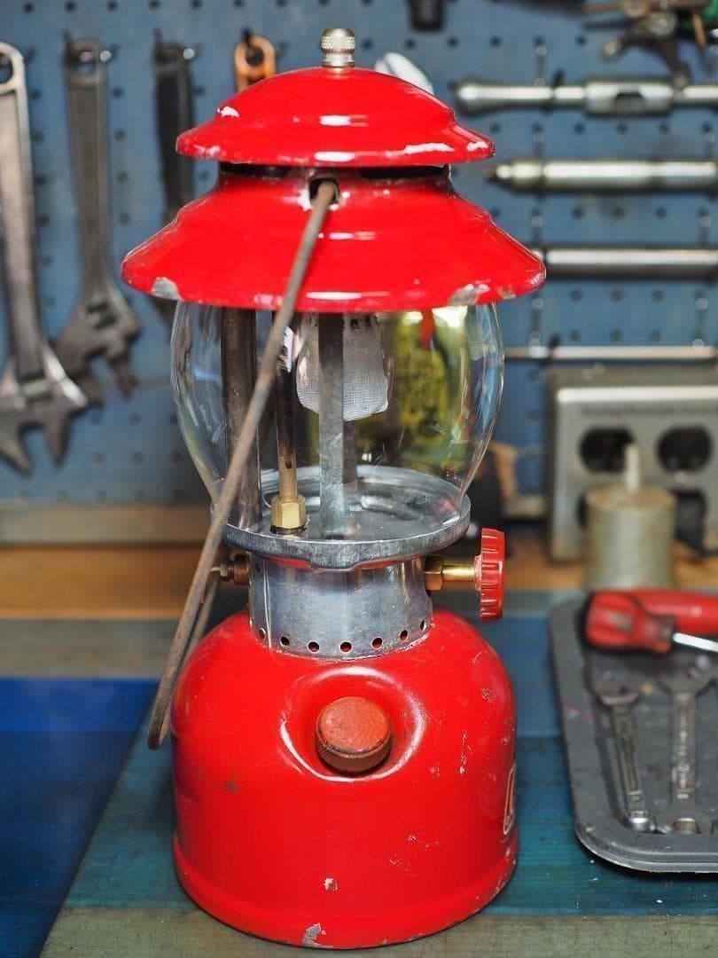 1971年1月 コールマン 200A ランタン (通称ホワイトボーダー) t05