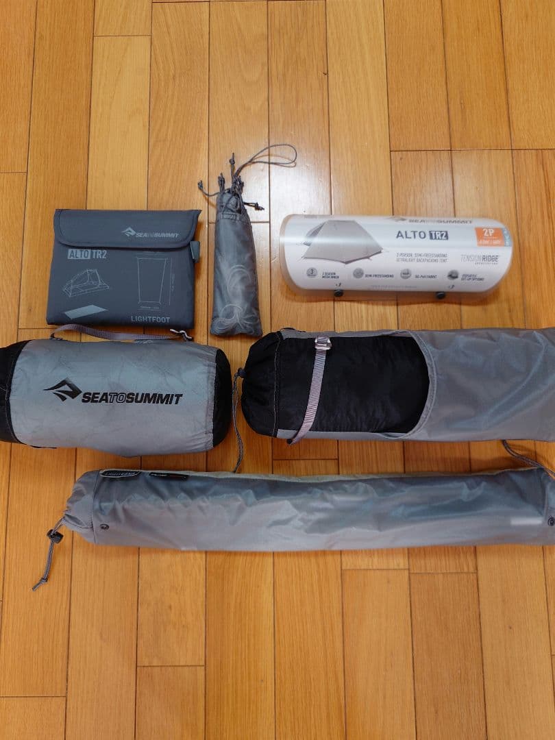 sea to summit アルトTR2テント　純正フットプリント付き