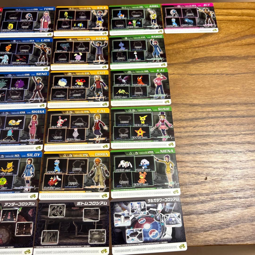 ‼️最安値‼️ 希少品　ポケモンコロシアム ダブルバトルカードe + 25枚セット