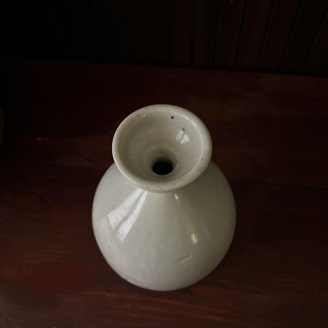 李朝　白磁徳利　初期