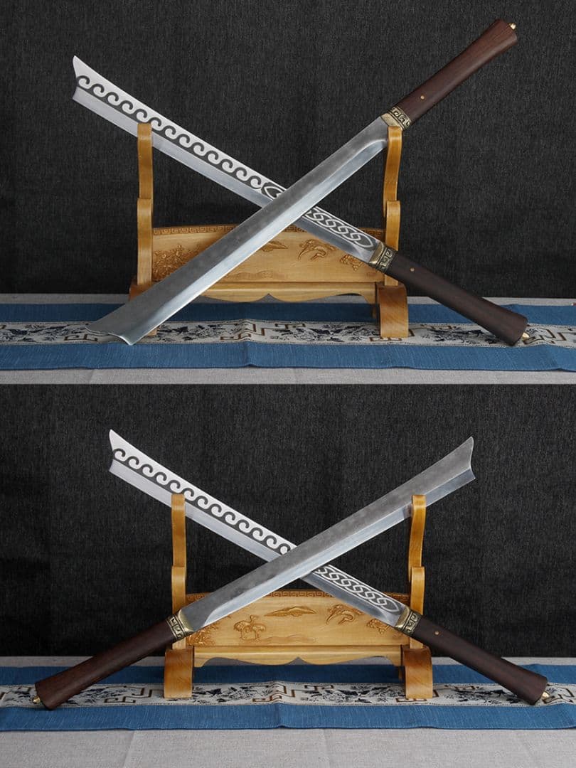 呉鉤戦刀-高性能ステンレス鋼 武具　刀装具　日本刀　模造刀