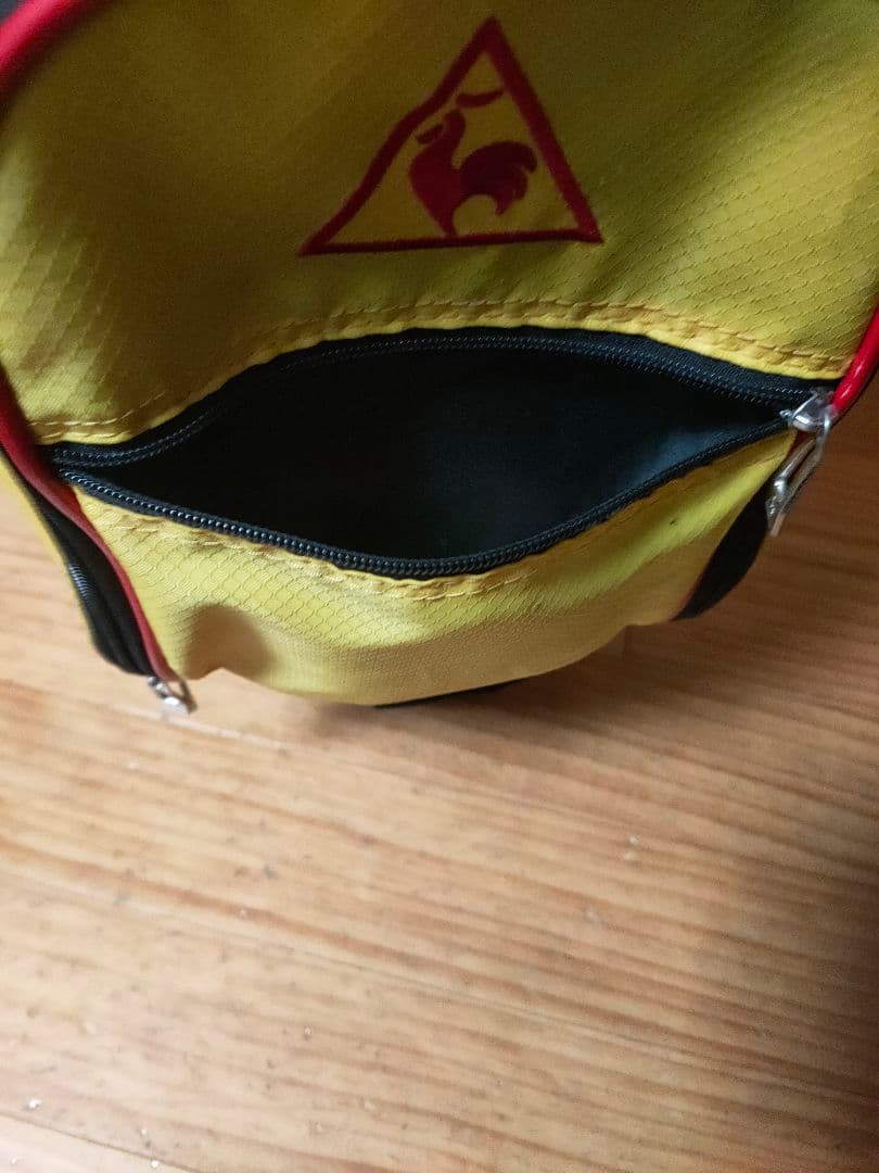 ★ルコックle coq sportif★ゴルフバッグ　イエロー系★