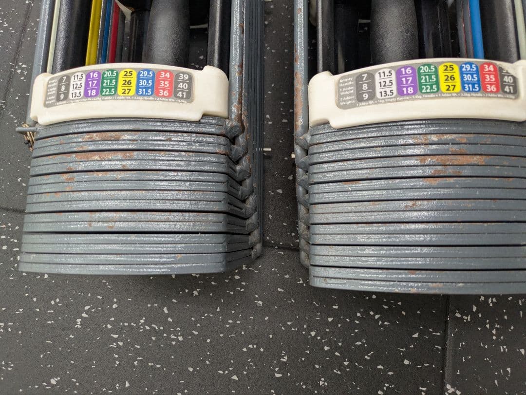 可変式ダンベル 2個セット　約41kg