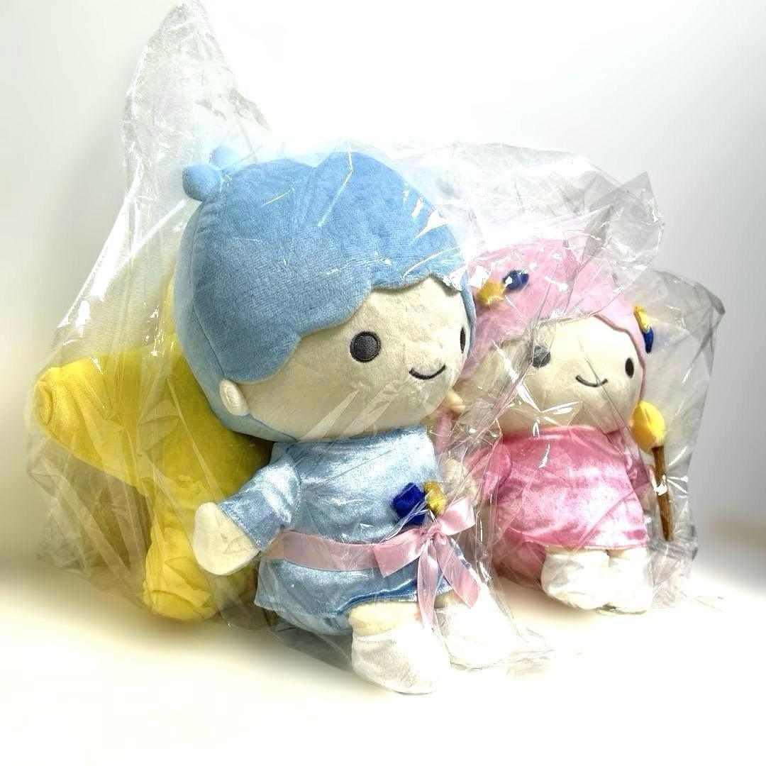 Sanrioサンリオ キキララ ぬいぐるみ 大　Little Twin Star