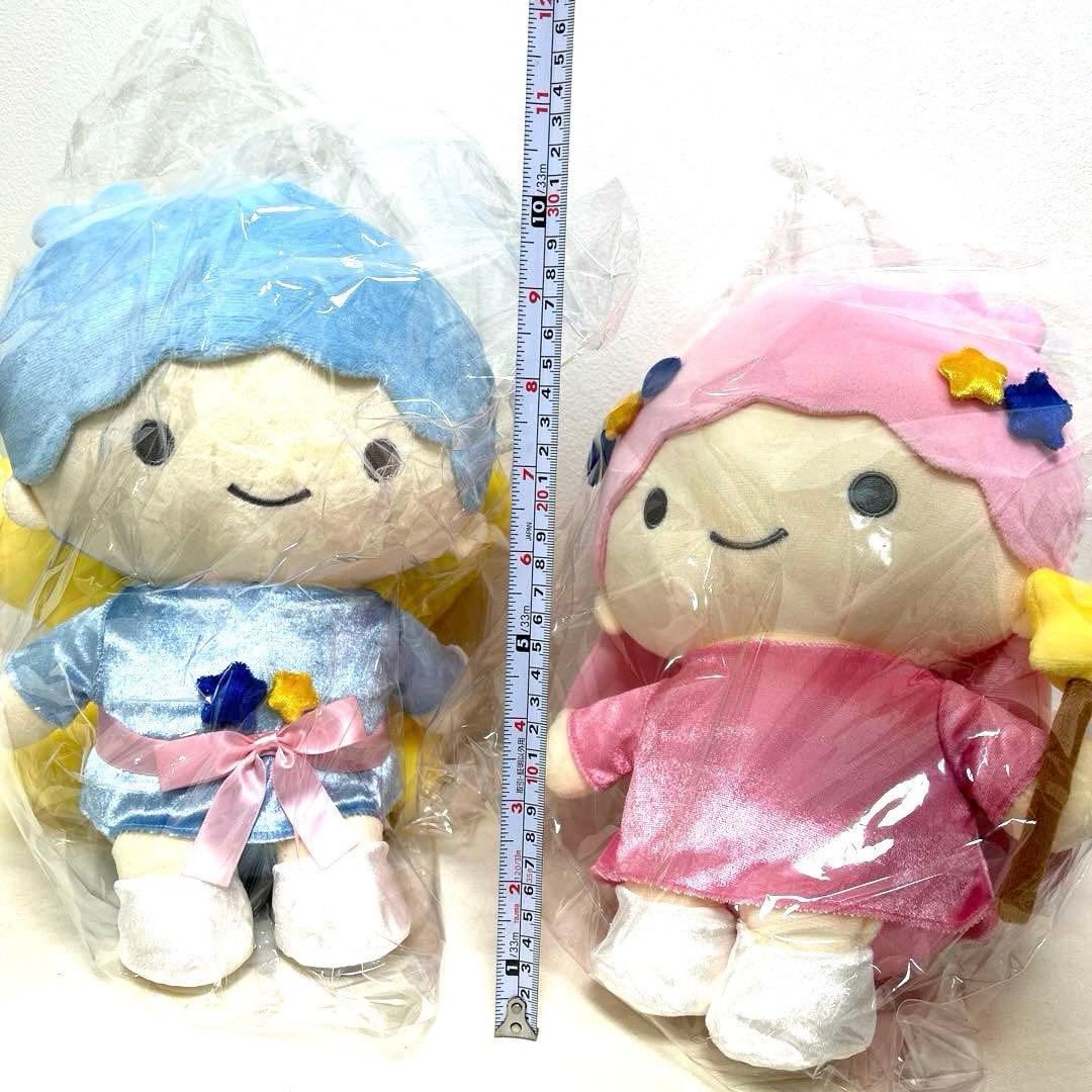 Sanrioサンリオ キキララ ぬいぐるみ 大　Little Twin Star