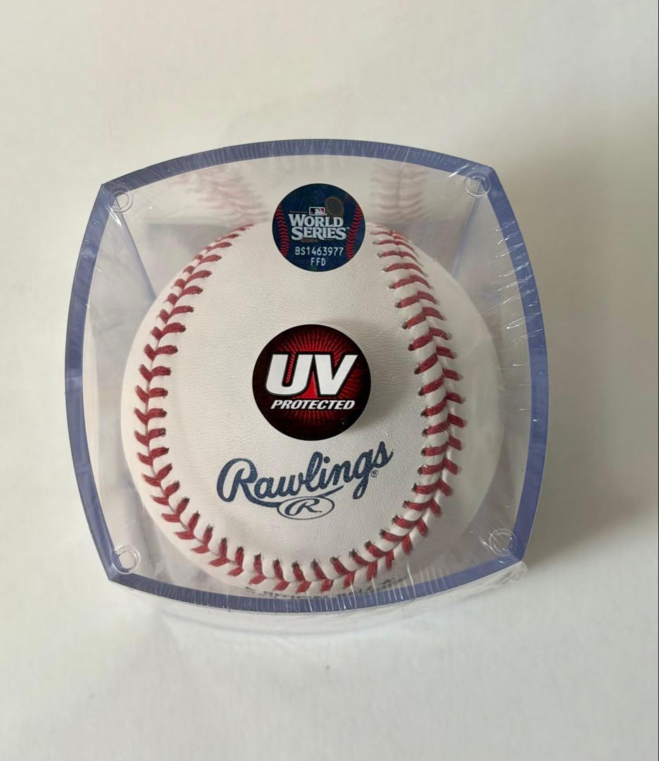 2024 ワールシリーズ 試合球 ケース入り 新品未開封