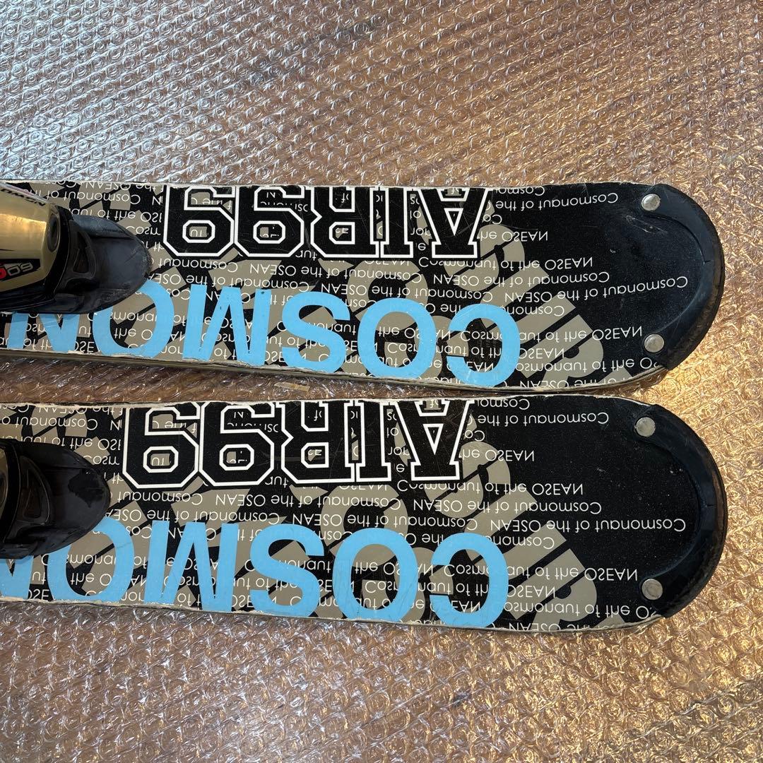 コスミックサーフ　サロモン　ショートスキー板　調整ビンディング付　工具不要