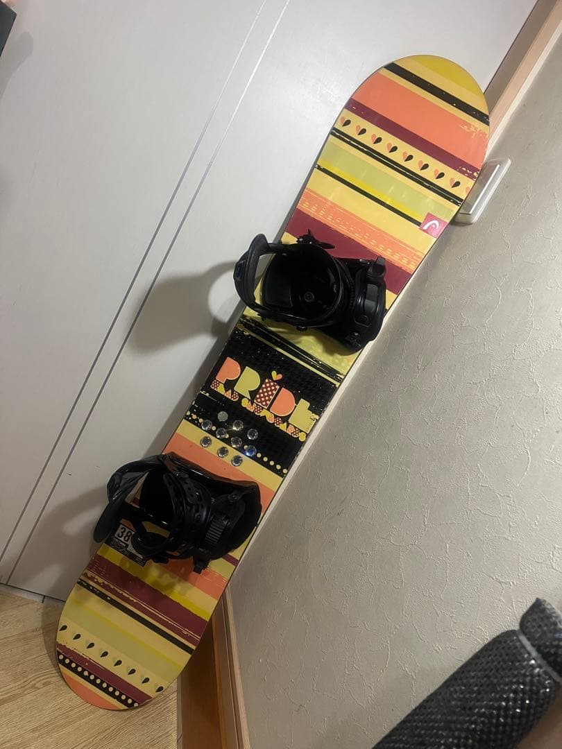 初中級！カービング、グラトリ！head pride 138cm 新品バイン