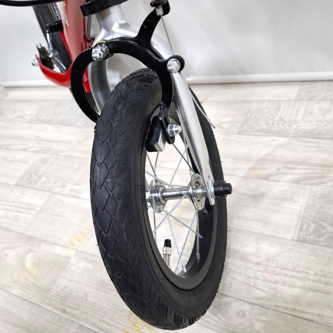 美品！★へんしんバイク2★12インチ★バランスバイク★スタンド付★未使用パーツ付