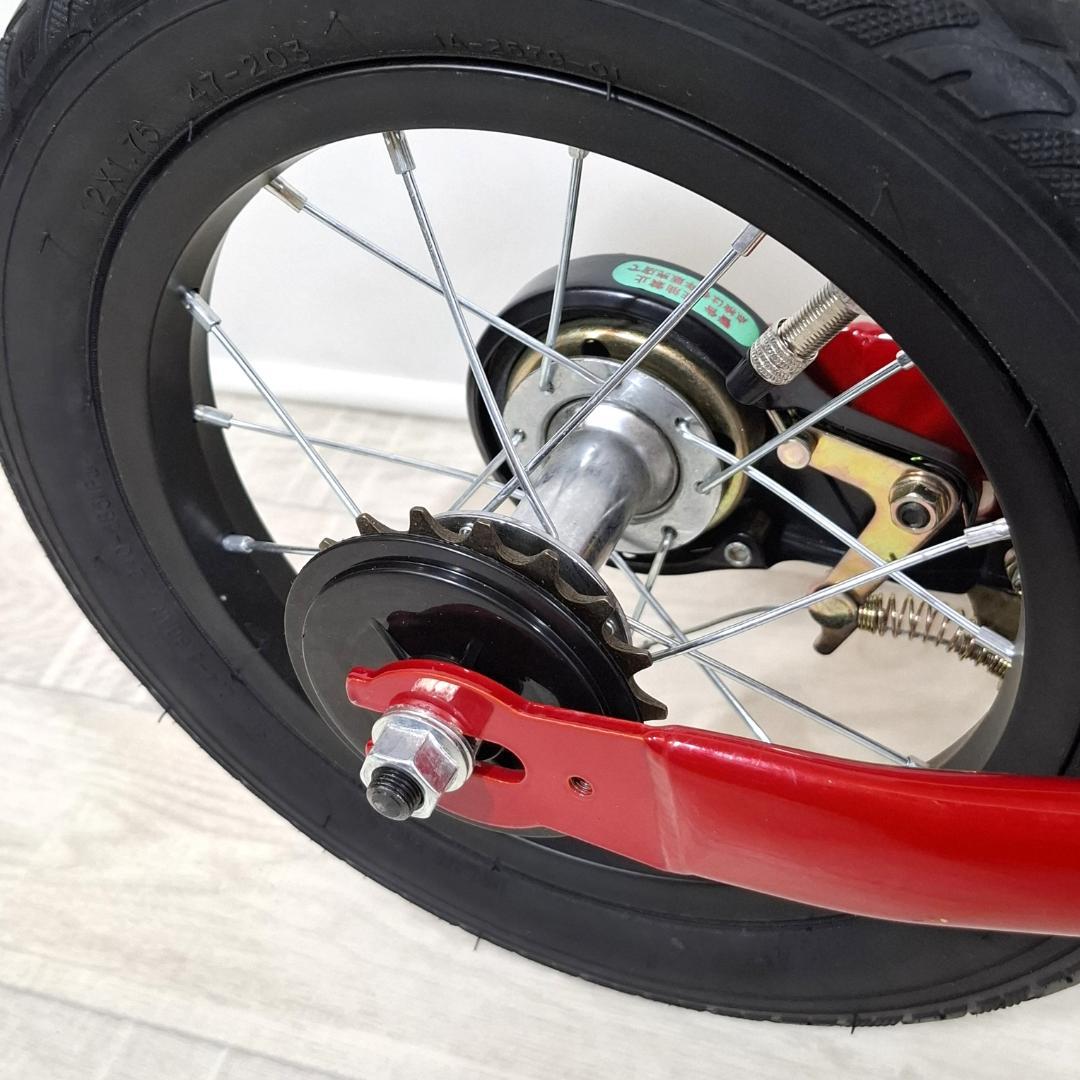 美品！★へんしんバイク2★12インチ★バランスバイク★スタンド付★未使用パーツ付