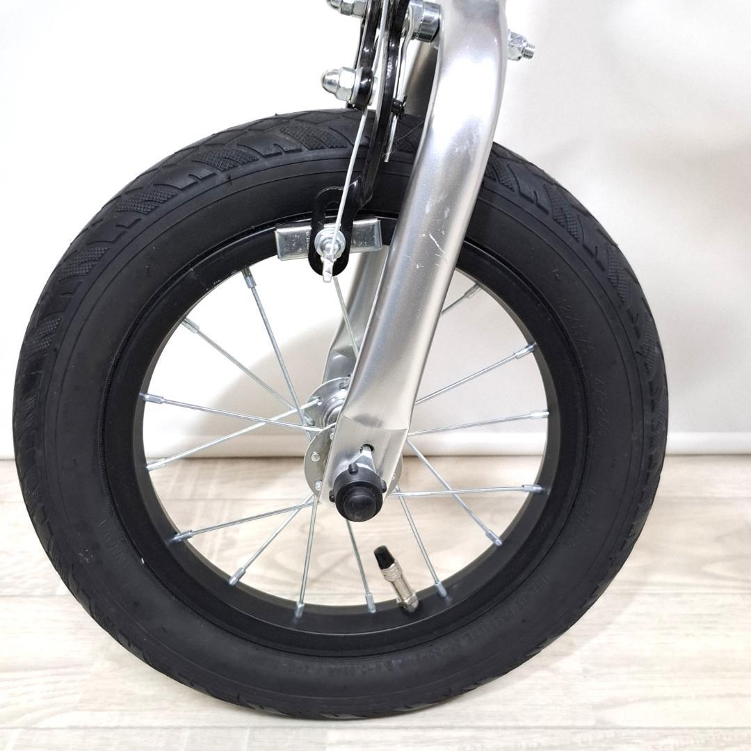 美品！★へんしんバイク2★12インチ★バランスバイク★スタンド付★未使用パーツ付