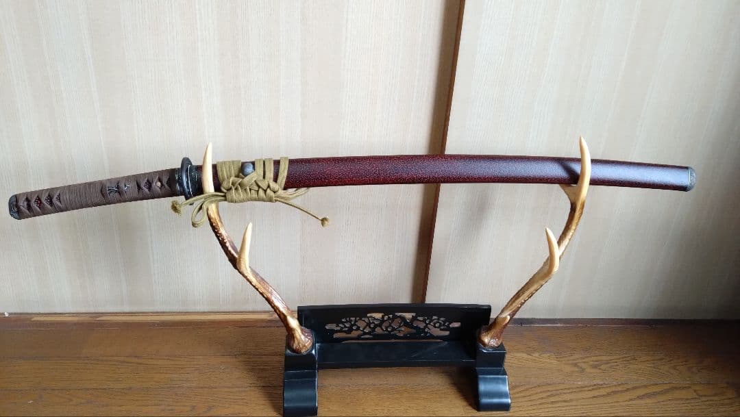 旧慈成オーダーメイド居合刀　大切先刀身　二尺三寸