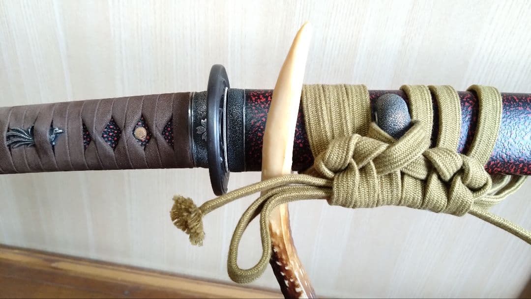 旧慈成オーダーメイド居合刀　大切先刀身　二尺三寸