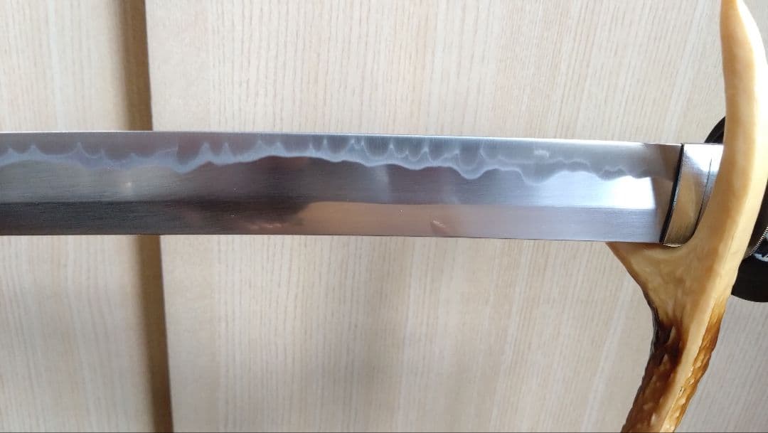 旧慈成オーダーメイド居合刀　大切先刀身　二尺三寸