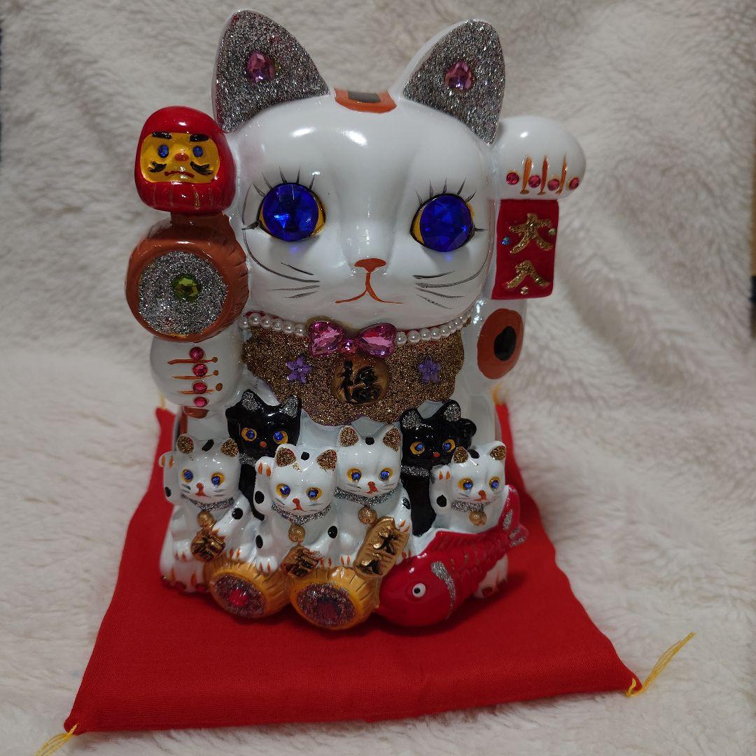 み*ん様 幸せを呼ぶキラキラ招き猫　京銀座堂